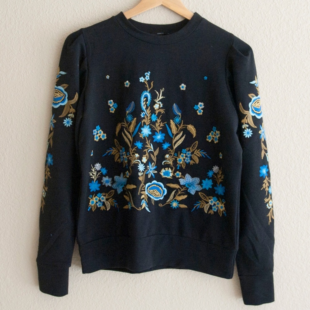 ✨HP✨ Drew Floral Sweatshirt Sz XS